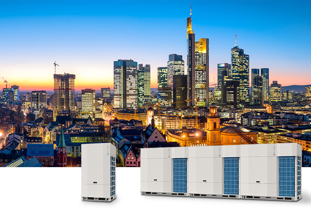 sisteme VRF: în conductele de distribuție nu circulă apă, ci fluid frigorific